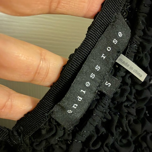 NWOT Vintage Smocked Top - Picture 9 of 10